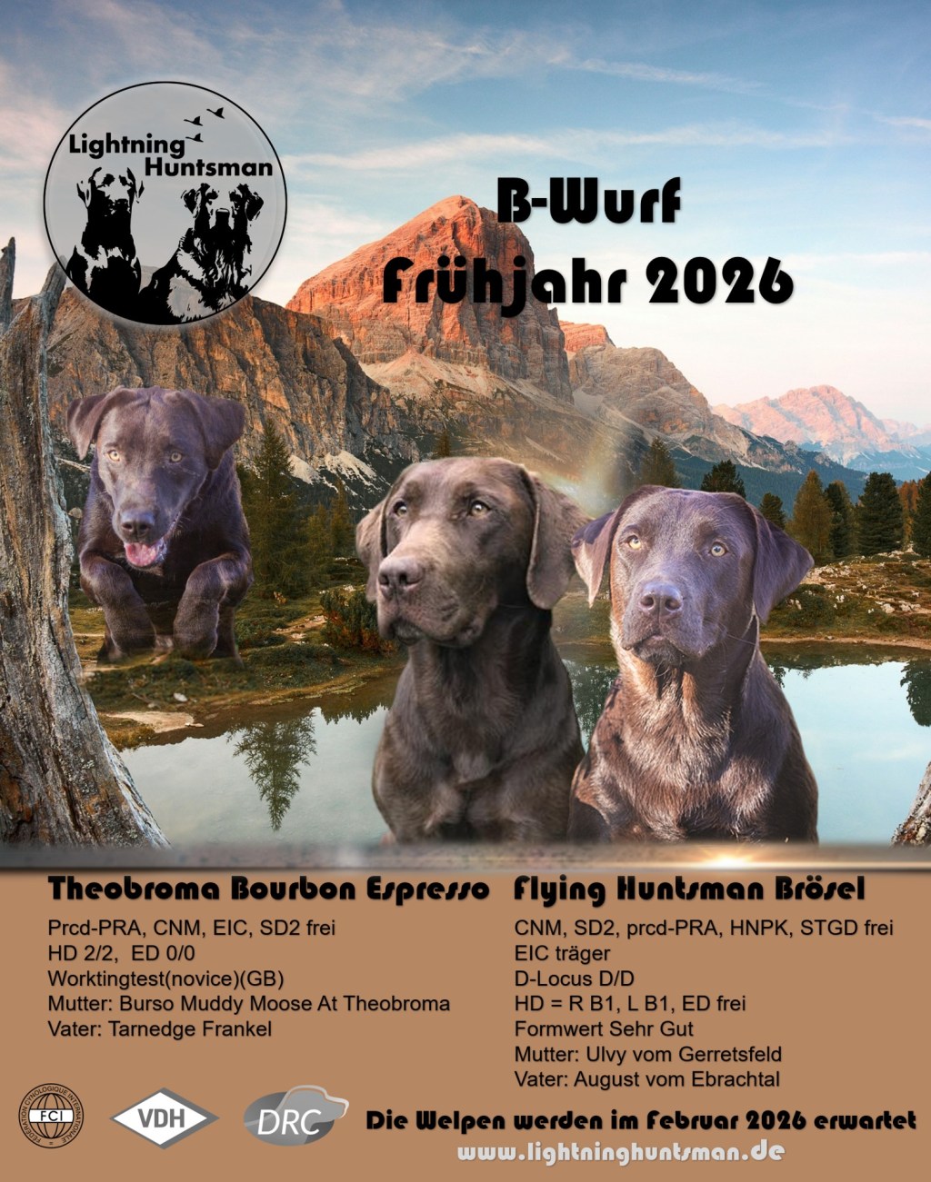 Lightning Huntsman B-Wurf